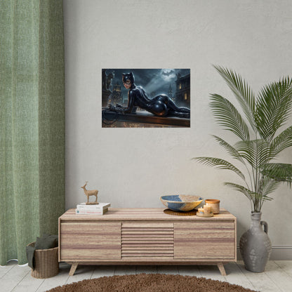 Catwoman Poster – DC Wall Art Print, Superhero Decor