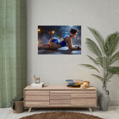 Chun-Li Poster – Street Fighter Wall Art Print, Fighting Game Decor