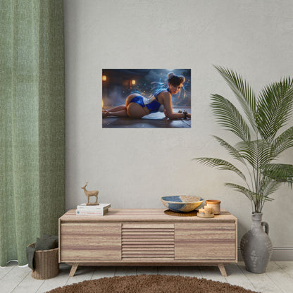 Chun-Li Poster – Street Fighter Wall Art Print, Fighting Game Decor