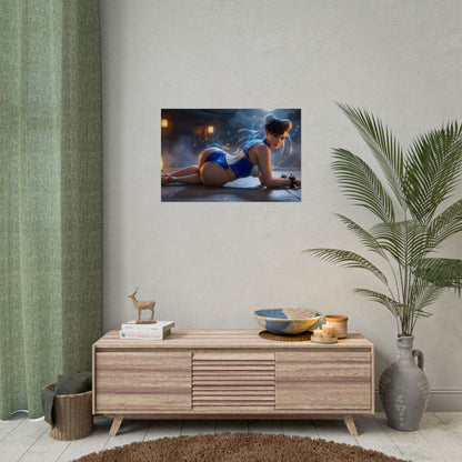 Chun-Li Poster – Street Fighter Wall Art Print, Fighting Game Decor