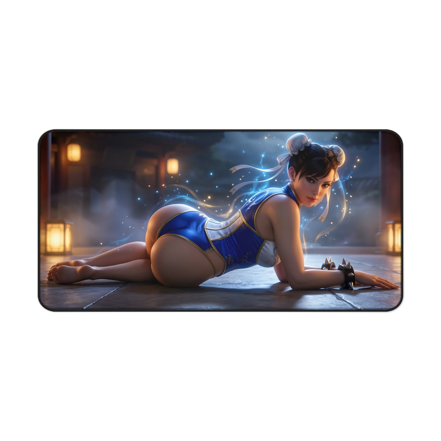 Chun-Li Mouse Pad – Street Fighter Gaming Mouse Pad, Stylish Gamer Desk Decor showcasing Chun-Li artwork on premium gaming mouse pad