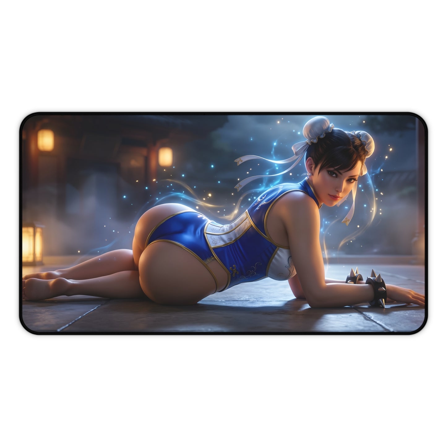 Chun-Li Mouse Pad – Street Fighter Gaming Mouse Pad, Stylish Gamer Desk Decor, premium Chun-Li artwork on competitive gaming desk