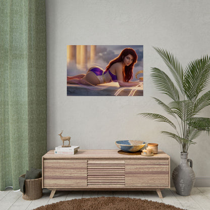 Megara Poster – Disney Hercules Wall Art Print, Fantasy Decor