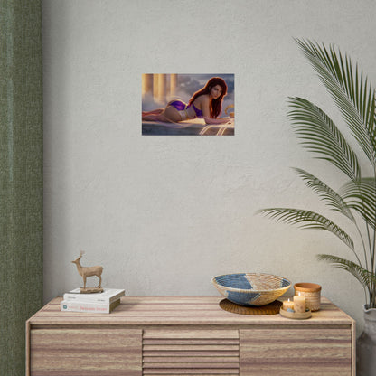 Megara Poster – Disney Hercules Wall Art Print, Fantasy Decor