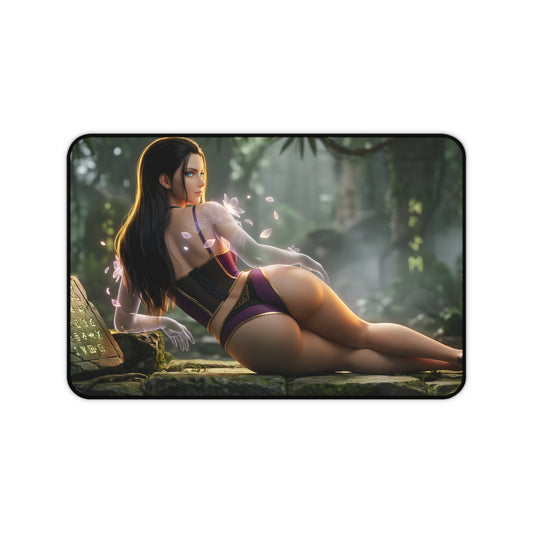 Nico Robin Mouse Pad – Anime Gaming Mouse Pad, Stylish Gamer Desk Decor featuring elegant Nico Robin artwork on a premium gaming mouse pad
