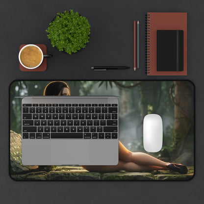 Nico Robin Mouse Pad – Anime Gaming Mouse Pad, Stylish Gamer Desk Decor featuring elegant Nico Robin artwork on a large gaming desk mat