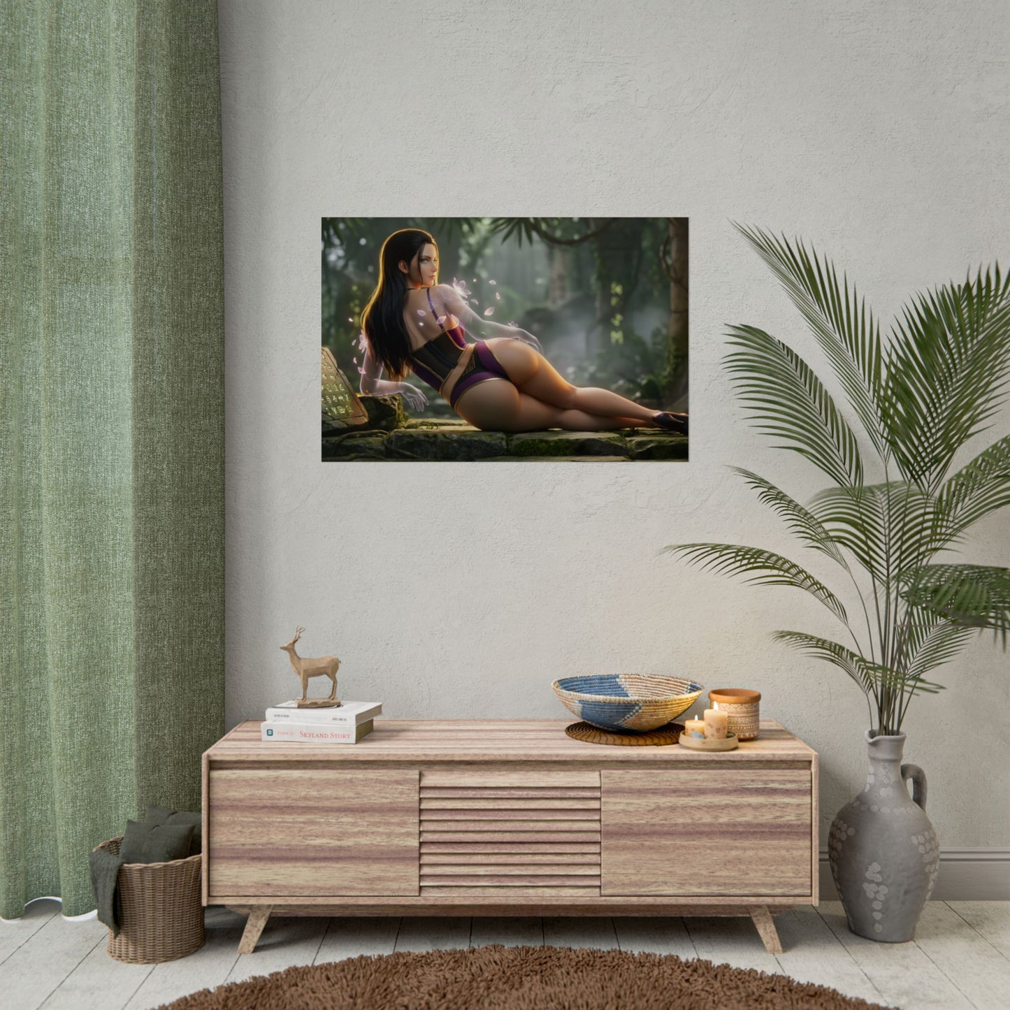 Nico Robin Poster – One Piece Wall Art Print, Anime Decor