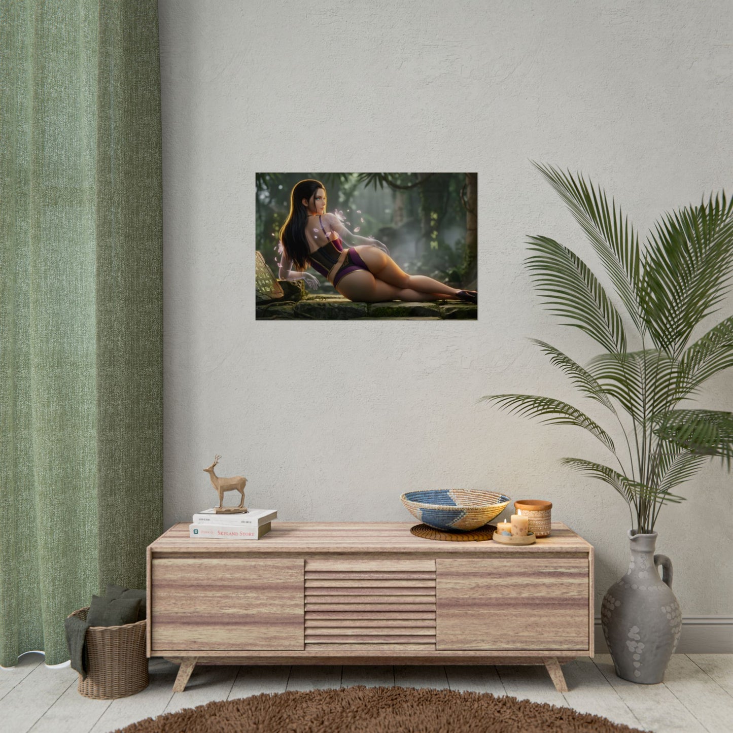 Nico Robin Poster – One Piece Wall Art Print, Anime Decor
