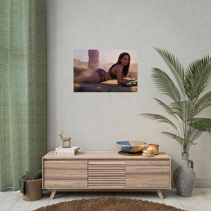 Quiet Poster – Metal Gear Solid Wall Art Print, Action Decor
