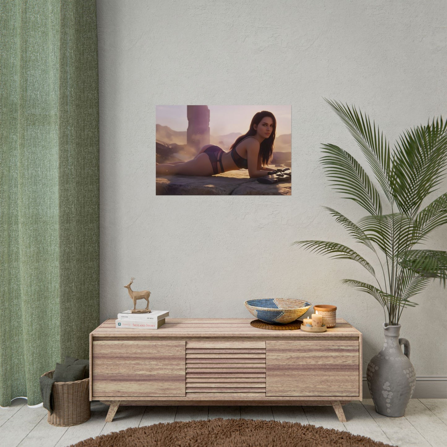 Quiet Poster – Metal Gear Solid Wall Art Print, Action Decor