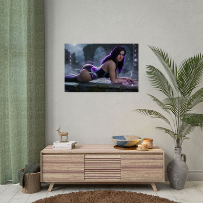 Yennefer Poster – Fantasy Wall Art Print, Magic Decor