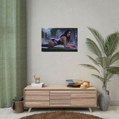 Yennefer Poster – Fantasy Wall Art Print, Magic Decor