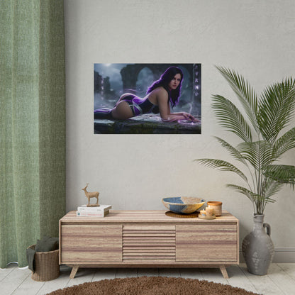 Yennefer Poster – Fantasy Wall Art Print, Magic Decor
