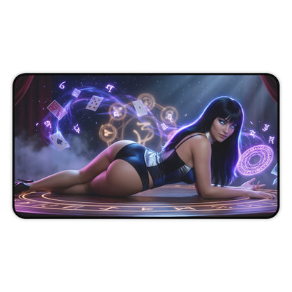Zatanna Mouse Pad – DC Comics Gaming Mouse Pad, Stylish Gamer Desk Decor featuring mystical Zatanna artwork, smooth tracking and durable stitched edge