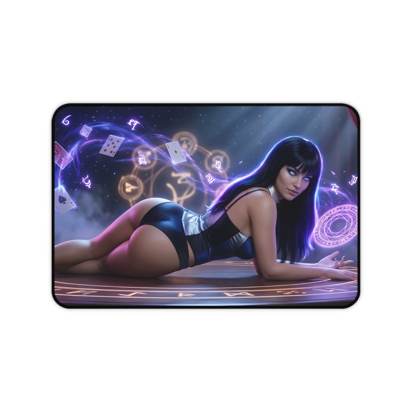 Zatanna Mouse Pad – DC Comics Gaming Mouse Pad, Stylish Gamer Desk Decor featuring mystical artwork, smooth tracking and durable stitched edges